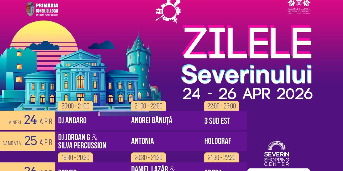 Severin Shopping Center celebrează Zilele Severinului cu evenimente pentru toate vârstele