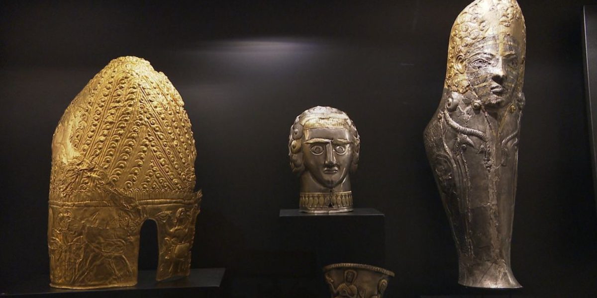 Hoții din Olanda au vrut și coiful de la Cucuteni-Băiceni