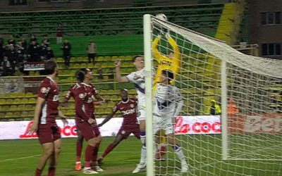 Argeș – CFR Cluj: Păun, gol în prelungiri, dă lovitura pentru clujeni
