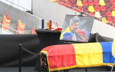 Sicriul lui Mircea Lucescu, la Arena Națională: Gică Hagi, la căpătâiul „Il Luce”!