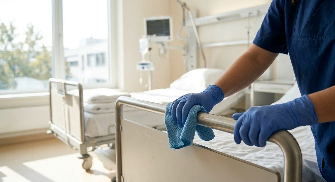 Lanțul de distribuție al produselor de dezinfectare se poate rupe în puncte cheie Un exemplu concret dintr-un spital românesc relevă faptul că, de la alegerea produsului până la aplicarea zilnică, lanțul prevenirii infecțiilor poate avea vulnerabilități considerabile