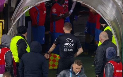 Simone Rădoi a întârziat startul reprizei a doua, dar echipa sa nu a reușit să profite de această întârziere, fiind pusă în situația de a reîncepe partida ca și cum ar fi jucat pentru prima oară