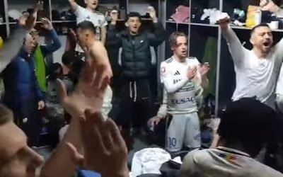 Am făcut damblaua în vestiar după victoria cu FCSB