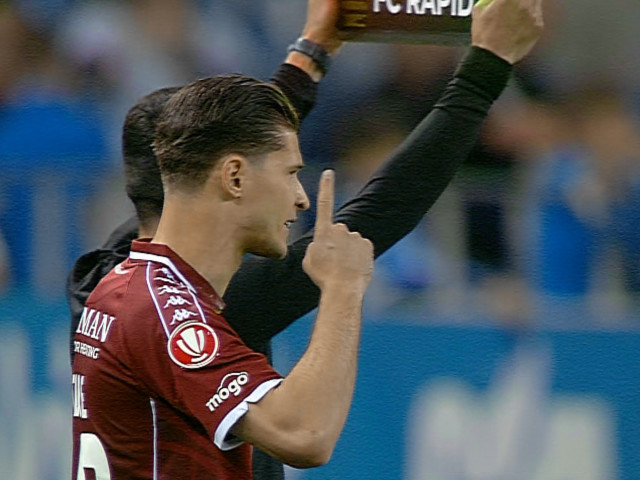 Dobre, show înainte să intre la Craiova – Rapid: ce a făcut starul