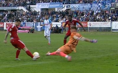 Corvinul și Sepsi, o remiză albă, Matei cere penaltyul în DGS 1