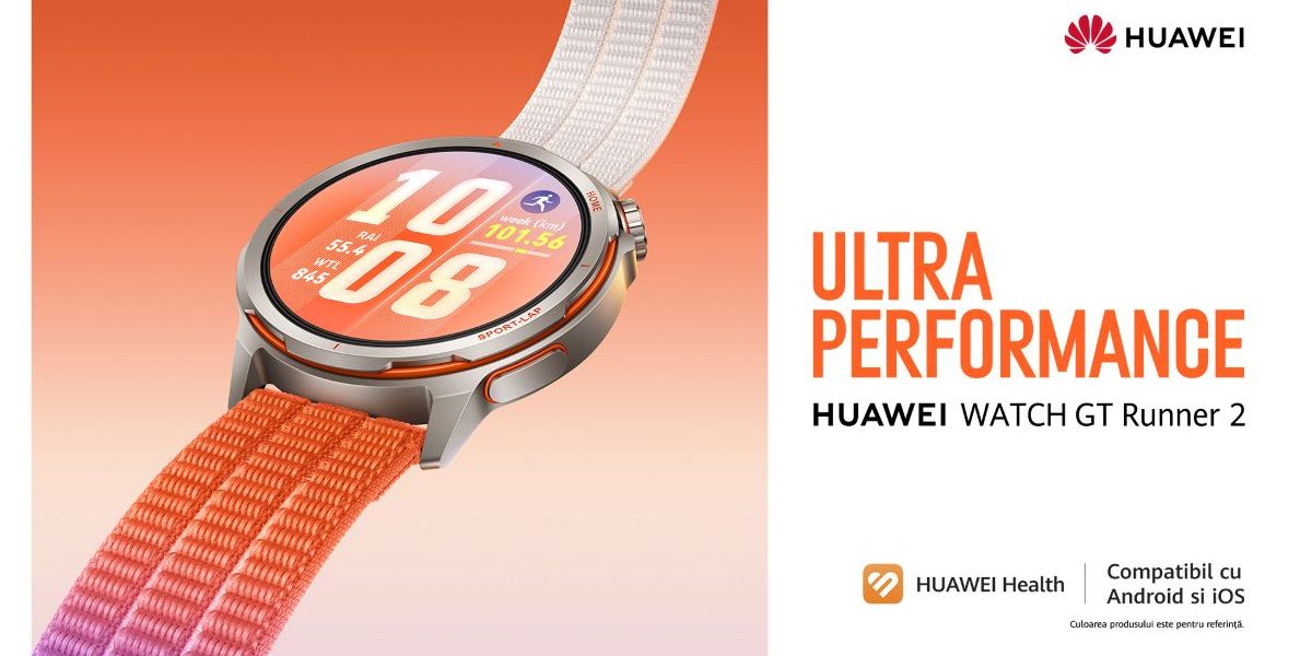 Precizie și date științifice: HUAWEI WATCH GT Runner 2, ceasul perfomantelor