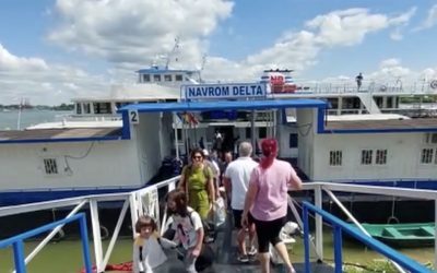 Transport Tulcea-Galați cu bacul Navrom va fi restricționat