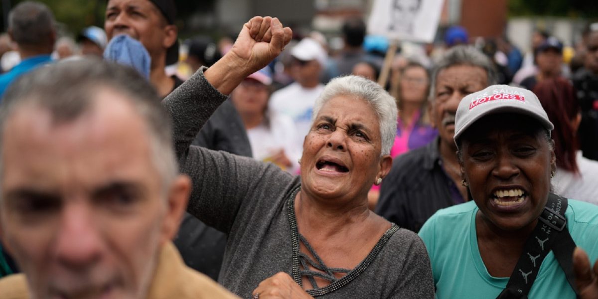 Protest in VENEZUELA: Americanii, mulțumiți de ajutor, dar cer mai mult
