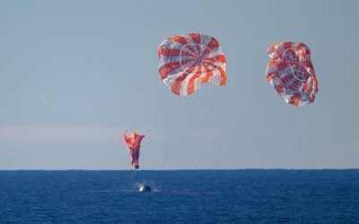 Orion a aterizat în Pacific: Record istoric pentru misiunea Artemis II!