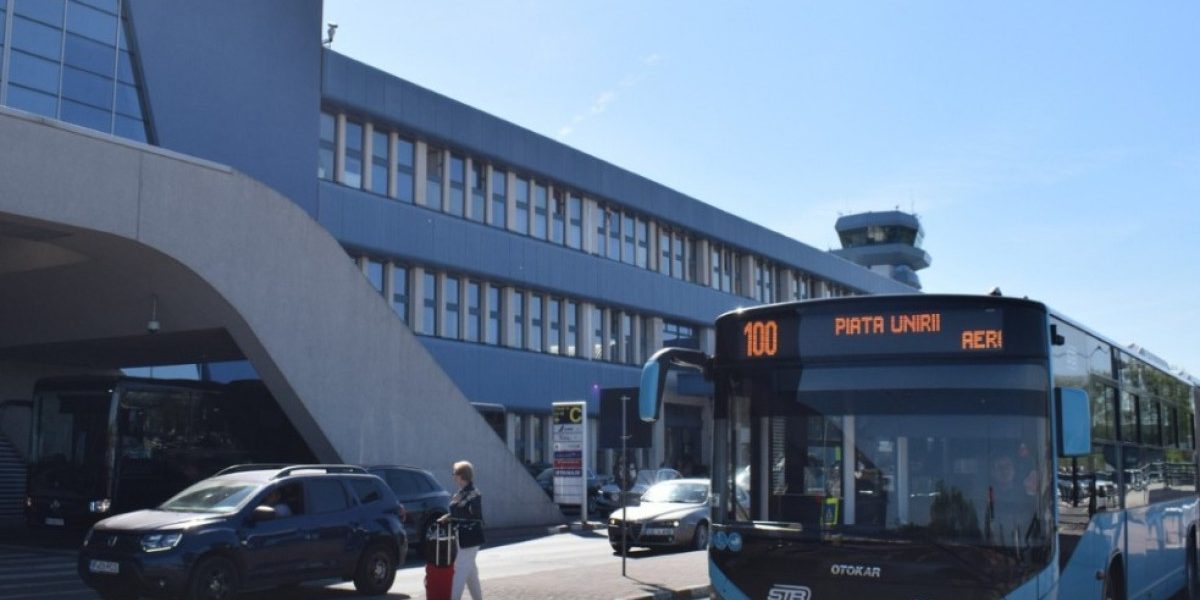 Autobuzele 100 și 442, modificări majore: Aeroportul Henri Coandă, ruta schimbată