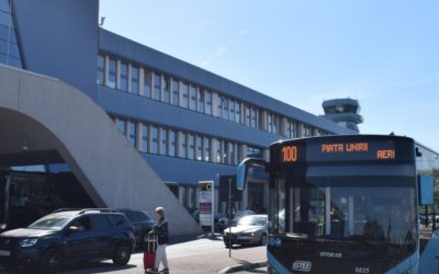Autobuzele 100 și 442, modificări majore: Aeroportul Henri Coandă, ruta schimbată