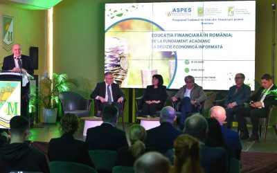 Educația financiară, un pas important pentru România O conferință recentă organizată de Asociația de Studii și Prognoze Economico-Sociale (ASPES) și Universitatea de Științe Agronomice și Medicină Veterinară din București (USAMV), în cadrul Programului Național de Educație Financiară pentru România (PNEFR), a marcat o etapă importantă
