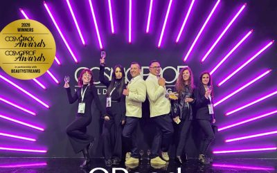 CAHM Europe face istorie: Premiu Green & Organic la „Oscarurile” industriei beauty