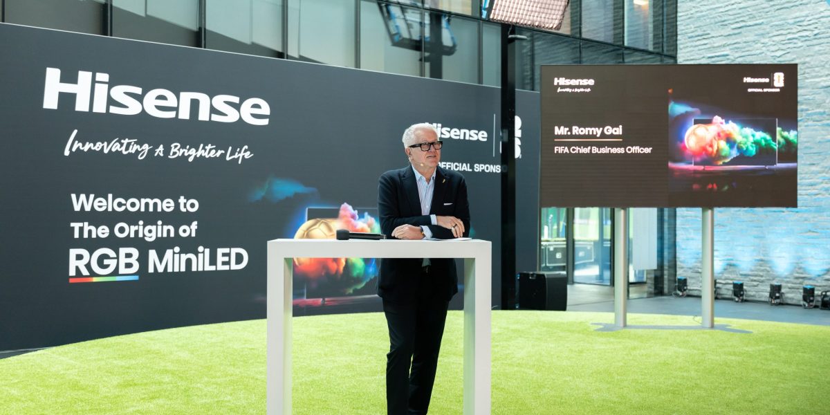 Hisense, anunț spectaculos la FIFA: Televizoare MiniLED pentru Cupa Mondială 2026