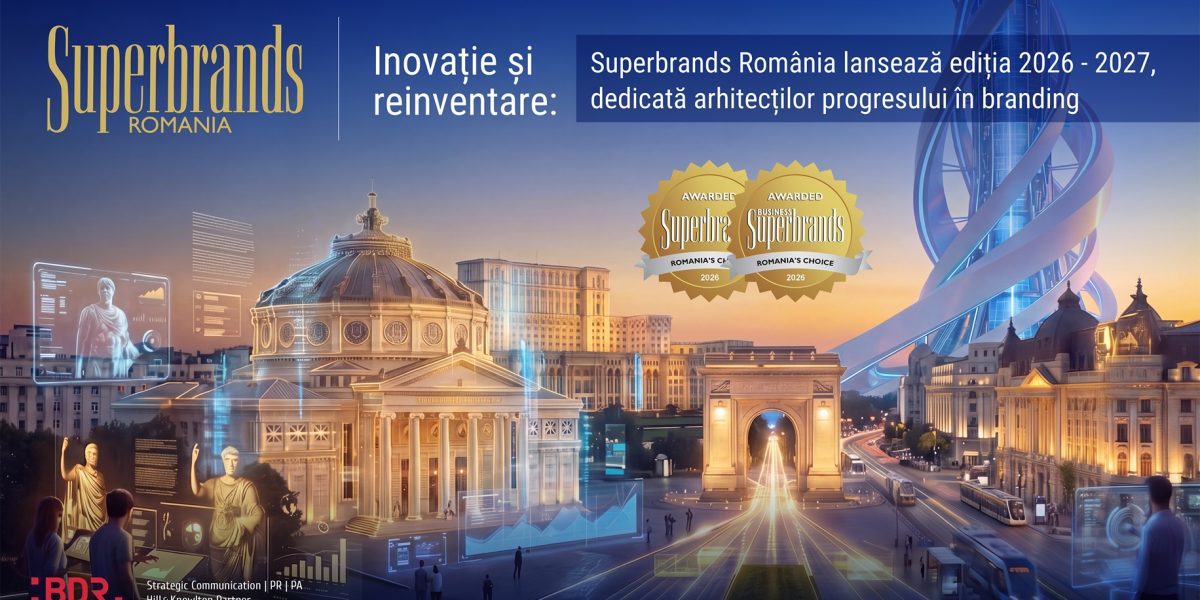 Superbrands România lansează ediția 2026-2027: Arhitecții progresului în branding