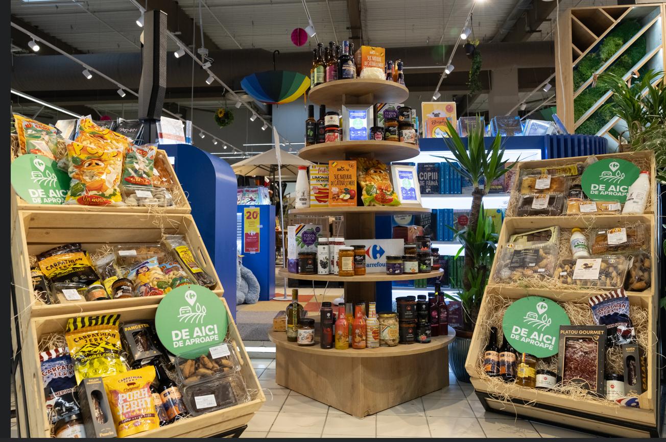 Carrefour își extinde programul „De aici de aproape” în toate cele 39 de supermarketuri și hipermarketuri, inclusiv în București