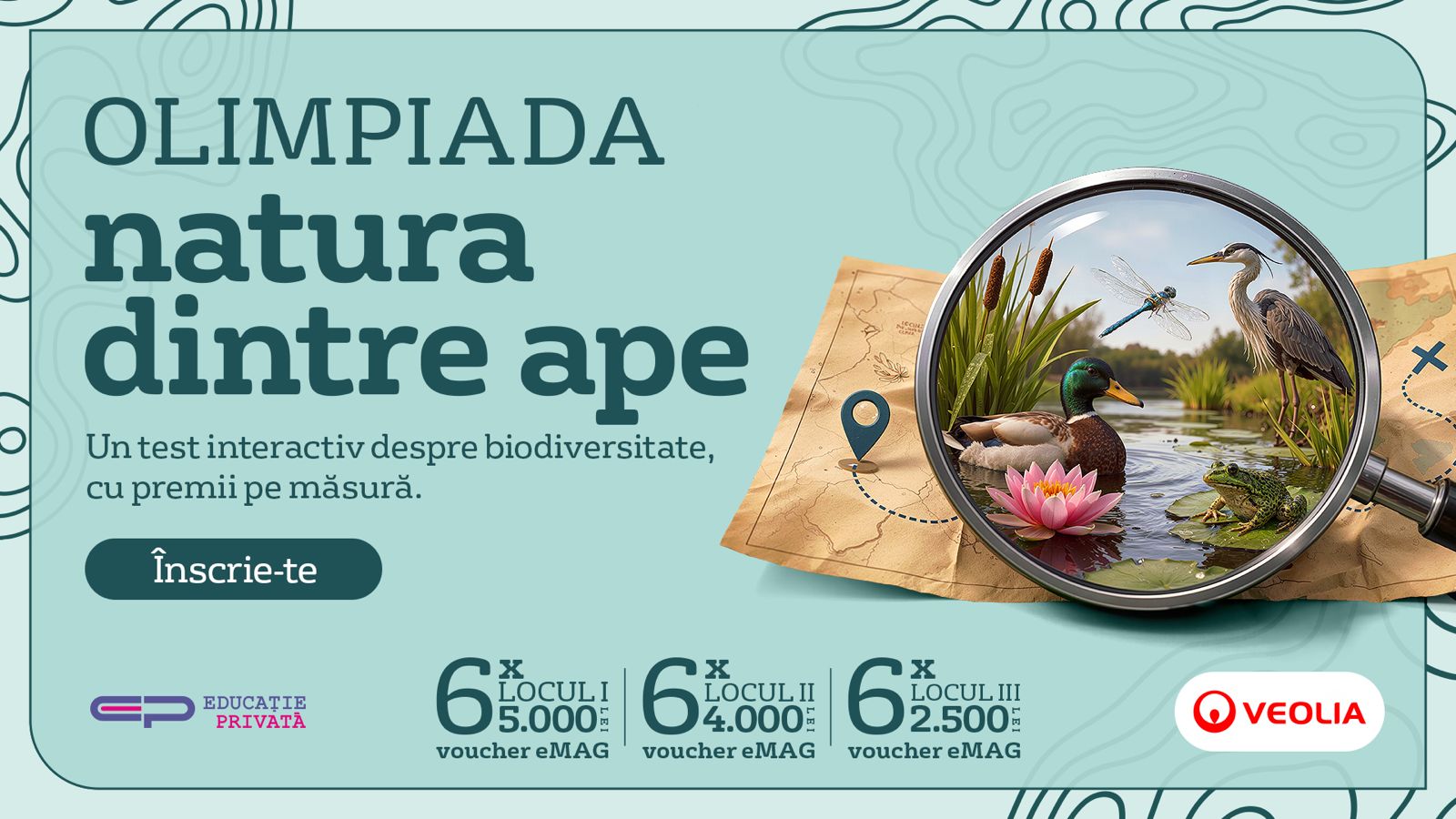 Veolia România promovează biodiversitatea în cadrul Olimpiadei Nazionale „Natura dintre Ape”