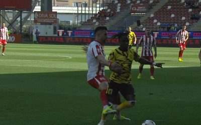 UTA a câștigat cu 2-0 meciul susținut împotriva echipei Metaloglobus, într-un meci transmis live pe Digi Sport 1