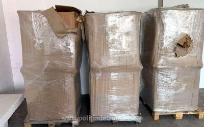 Giurgiu: O tonă de tutun de contrabandă, confiscată de polițiști