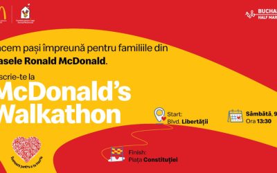 McDonald’s lansează o cursă caritabilă pentru copiii spitalizați