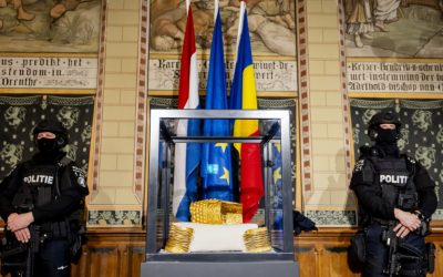 Coiful de la Coțofenești și brățările dacice, recuperate în Olanda