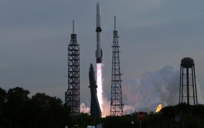Blue Origin, succes istoric: racheta cu motor reutilizabil, lansată pentru prima oară