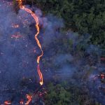 Lava de la vulcanul REUNION, spectacol spre ocean: noi imagini din satelit