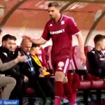 Gestul lui Ciobotariu, nevăzut la TV, după schimbarea controversată din Dinamo – Rapid