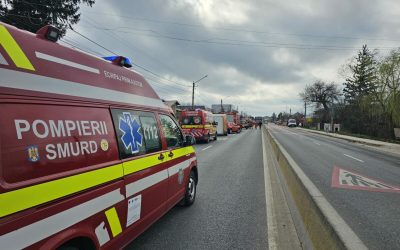Microbuz cu copii, accident în Mureș: S-a întâmplat o tragedie