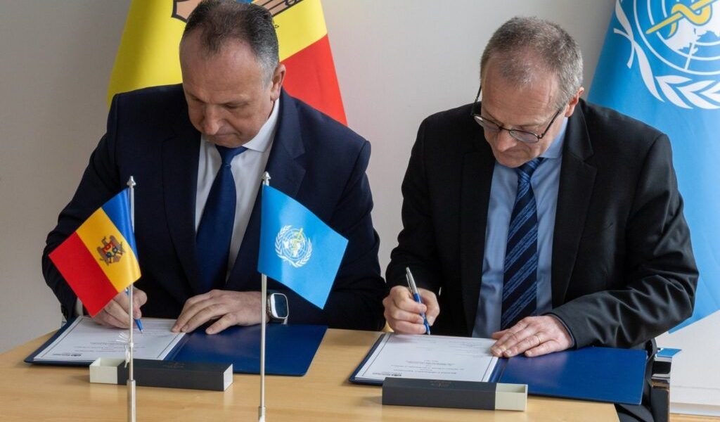 Moldova, acord istoric cu OMS: Sănătatea, modernizată până în 2027