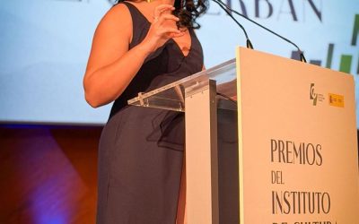 ALINA ȘERBAN, actrița română, premiată la Madrid pentru cultura romă