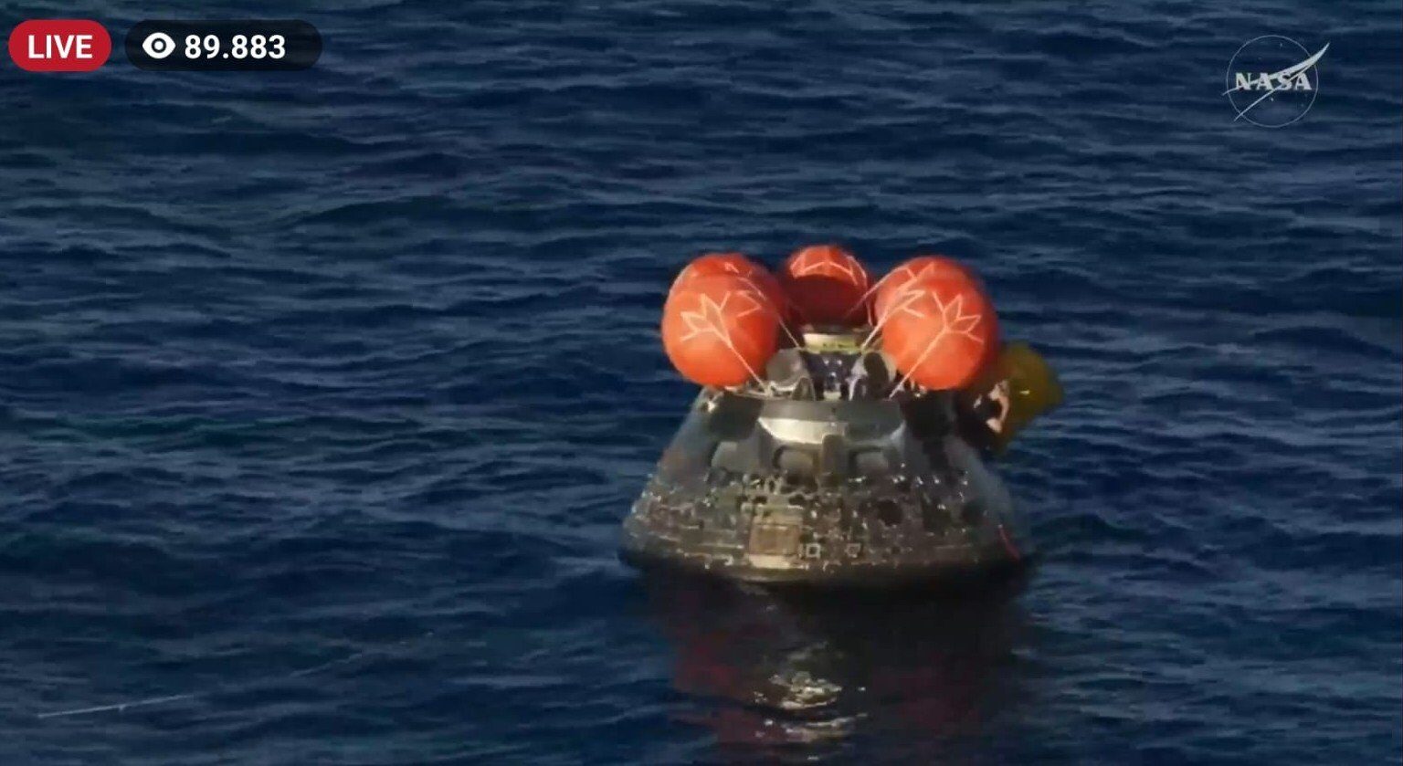 Integrity, asolvare istorică în Pacific: NASA confirmă succesul misiunii