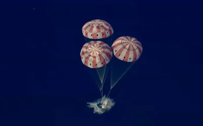 Orion a revenit: Astronauții Artemis II, teferi după misiunea istorică