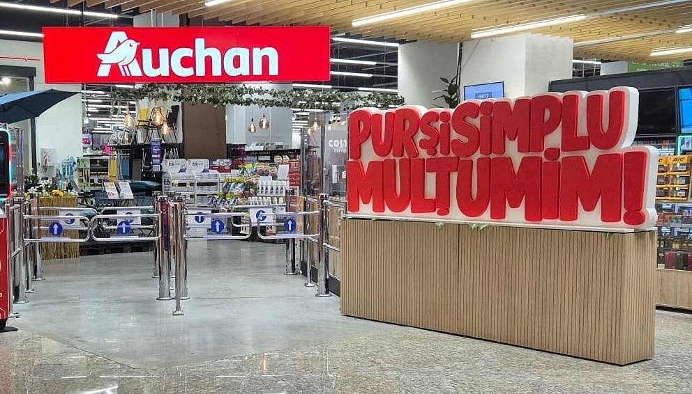 Auchan România: 20 de ani de prezență. 500+ magazine în toată țara
