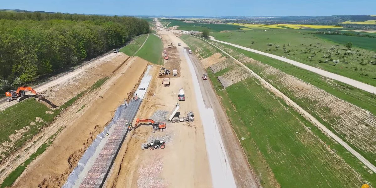 Tronsonul 2 din autostrada A8 Târgu Frumos-Lețcani câștigă constructori prin proiect strategic finanțat din SAFE