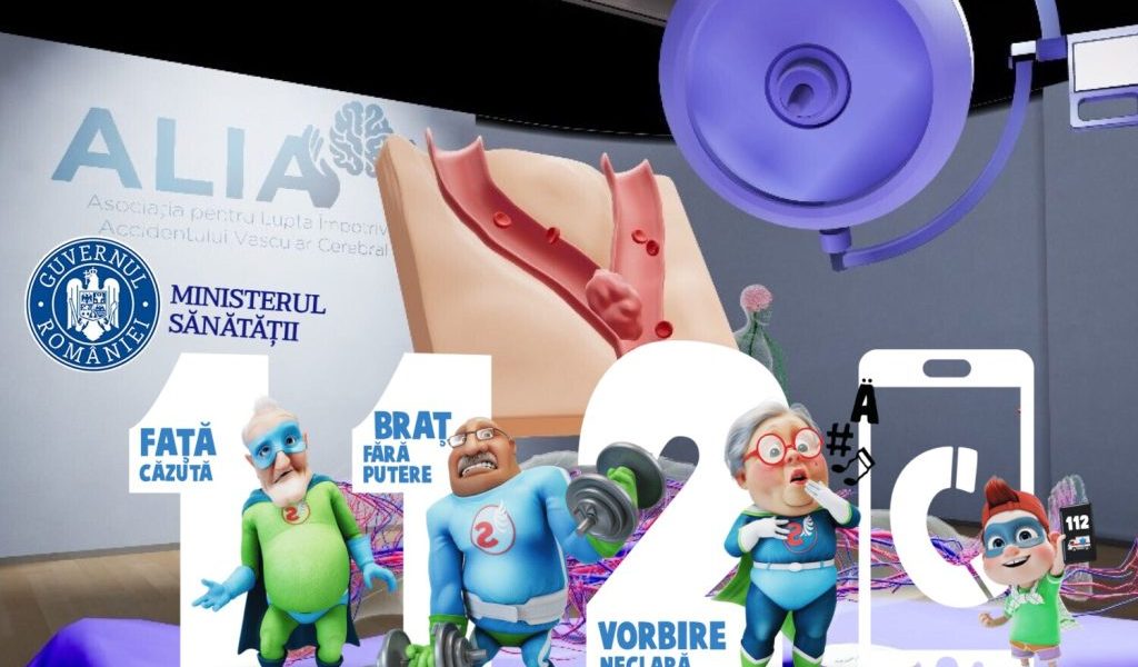 Ministerul Sănătății și ALIA, campanie de conștientizare AVC cu Eroii FAST