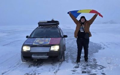 Un român a străbătut Siberia la -50°C cu o mașină veche de 26 de ani, parcursul fiind o aventură extremă de peste 18.000 de km prin 11 țări