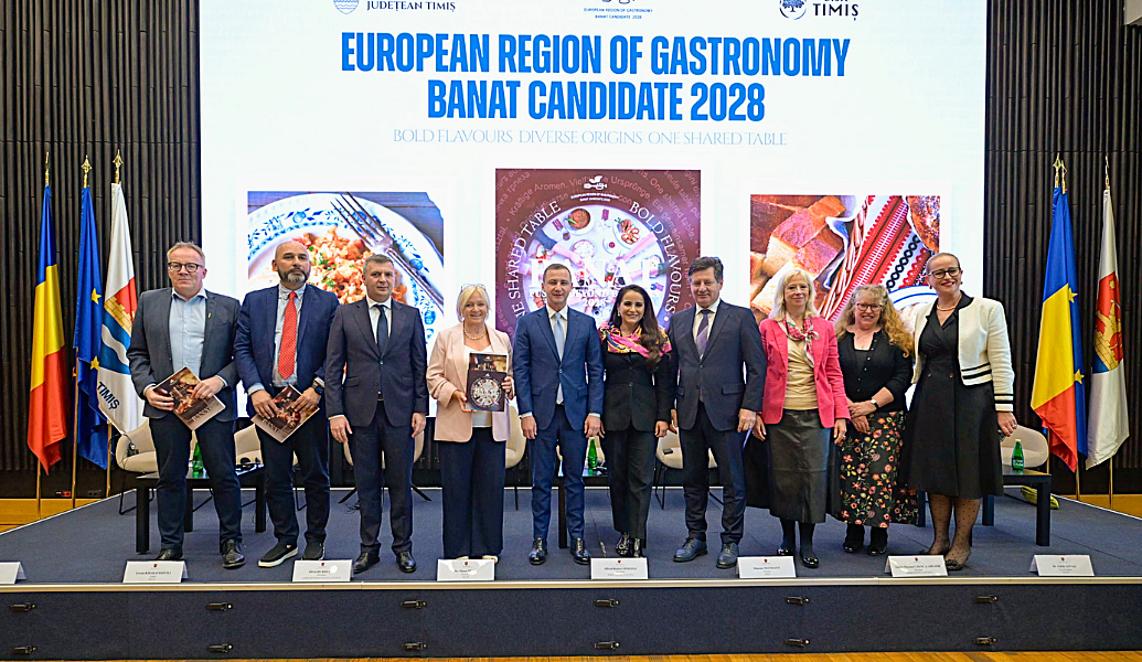 Banat, propus pentru titlul de Regiune Gastronomică Europeană 2028