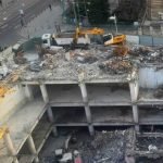 Șantierul AFI Central Tower: Imagini din inima Bucureștiului, pe Calea Victoriei