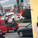 Șofer TERIBIL în Alba: Șapte copii, transportați în benă pe un drum aglomerat