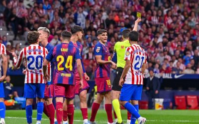 Barcelona a fost aproape de un dezastru în deplasarea de la Atletico Madrid, unde a pierdut cu 2-1 într-un meci extrem de tensionat, ce a suscitat numeroase reacții din partea fanilor, analiștilor și mass-media internațională