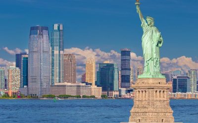 California, MARE cât Franța. NEW YORK, peste tot în Europa.