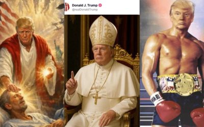 Meme-urile deepfake cu Donald Trump: De la Isus la Rocky, o nouă armă MAGA