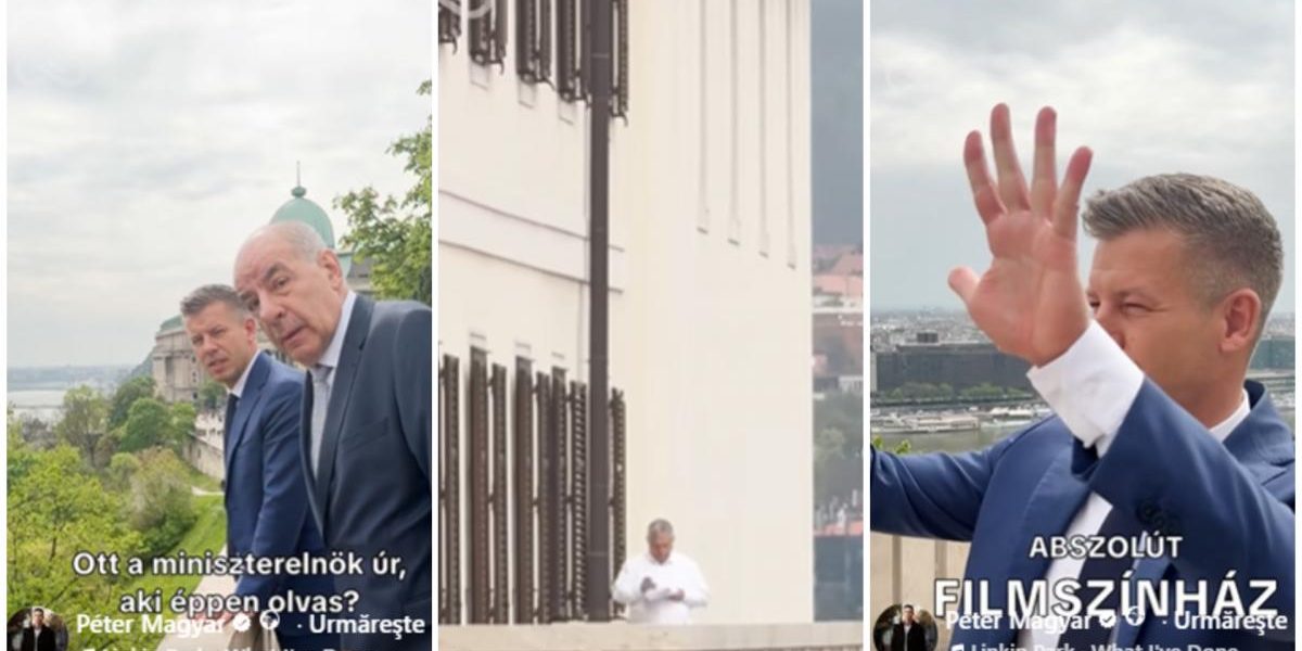 Magyar, față în față cu Viktor Orban la palatul prezidențial