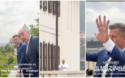 Magyar, față în față cu Viktor Orban la palatul prezidențial