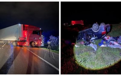 Accident mortal la Craiova: un șofer a murit după ce s-a izbit de un tir