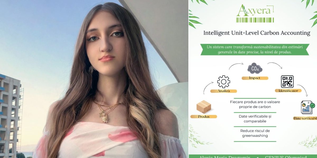 Elevă din Ploiești uimește lumea: merge la Mondială cu proiect despre sustenabilitate