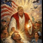 Trump, despre poza-șoc: „Eram doctor și credeam că e Crucea Roșie”