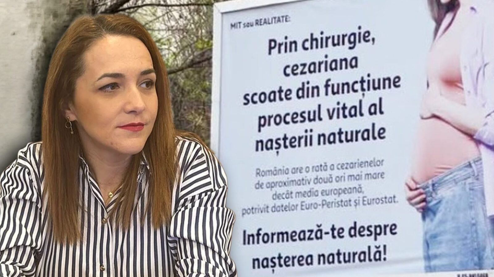 Senatorul USR Cynthia Păun cere interzicerea nașterii naturale: Ce argumente are o mamă?