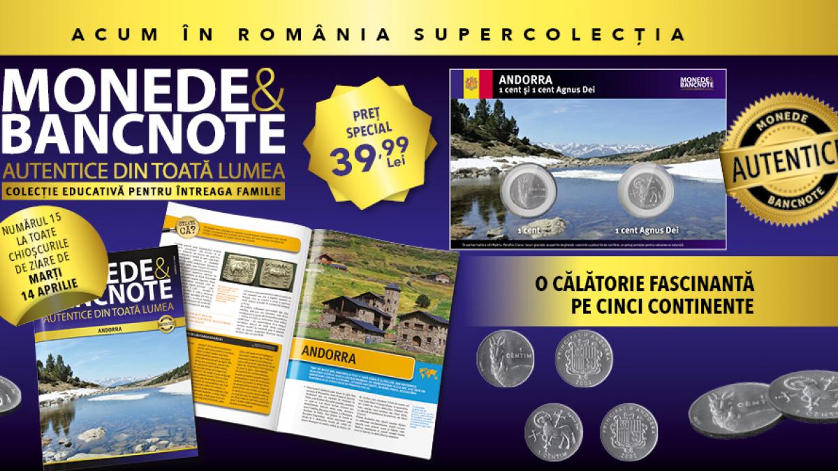 Andorra, o destinație de vis, la chioșcuri: monede și bancnote autentice!